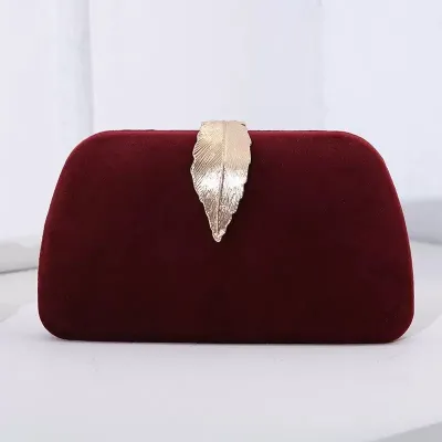 Women Fashion Elegant Solid Color Evening Bag
