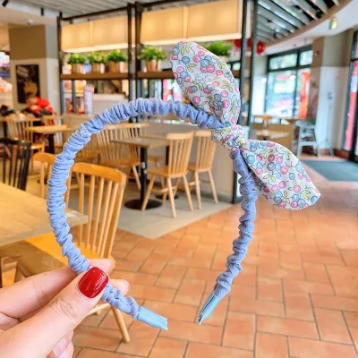 Kids Girls Fashion Cute Flower Printed Hair Band