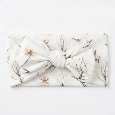 Kids Baby'S Girls Fashion Printed Bow Stretch Hair Band