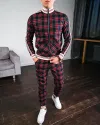 Burgundy Stripe