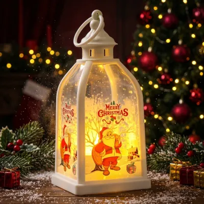Christmas Portable Illuminated Wind Lamp Decorations