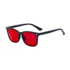 C1 Bright Black Frame Red