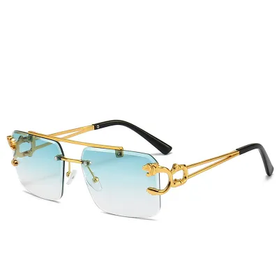Men'S Fashion Metal-Framed Sunglasses