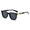 Black Gold Frame, Gray Lenses
