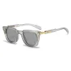 Translucent Gray Frame, Gray Lenses