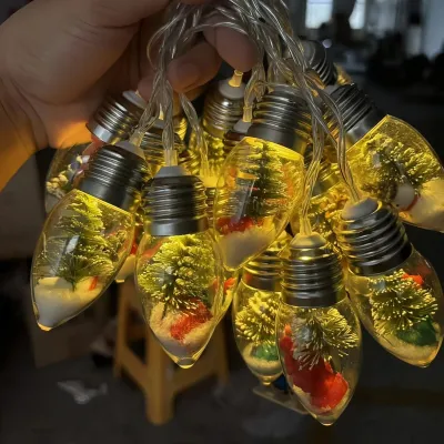 Christmas Snowball Light String Indoor Led Decorative Christmas Light