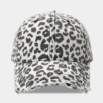 Women Fashion Casual Leopard Baseball Cap