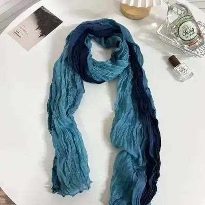 Women Fashion Leopard Twist Rope Silk Scarf