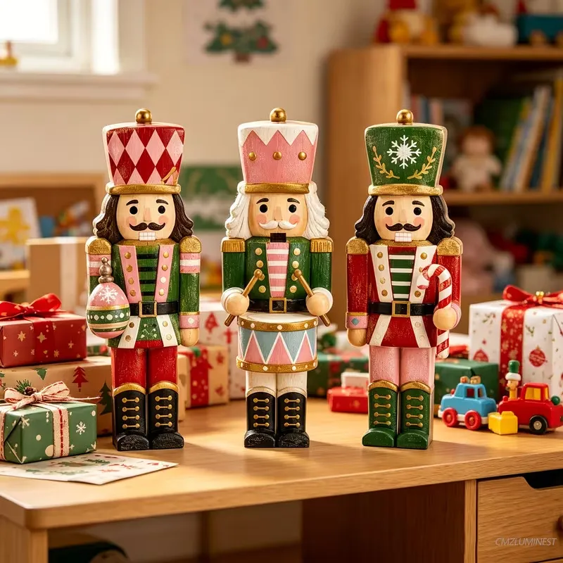 Christmas Nutcracker Ornament 3pcs/Set