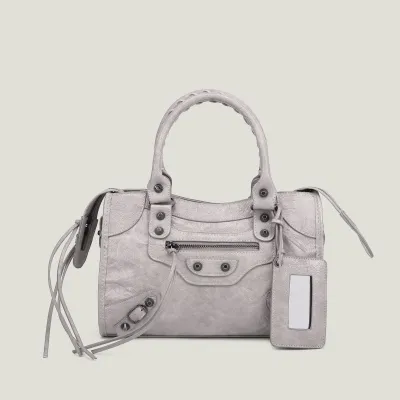 Women Fashion Casual Solid Color Tassels Small Handbag