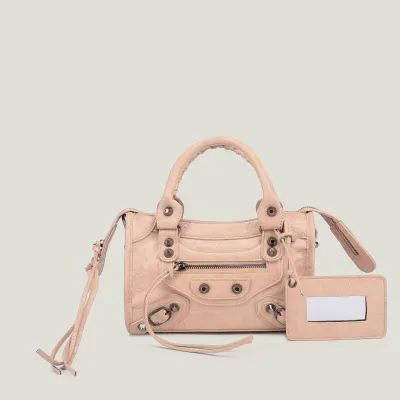 Women Fashion Casual Solid Color Tassels Small Handbag