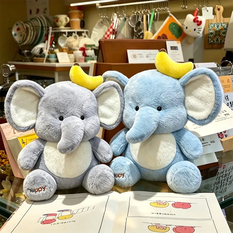 Fashion Cute Banana Elephant Plush Toy