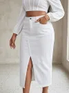 White | YKK Zipper (Plus Size)
