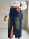 Navy Blue | YKK Zipper (Plus Size)