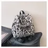 White Little Leopard Print