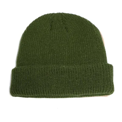Fashion Casual Solid Color Autumn And Winter Short Knitted Beanie Hat
