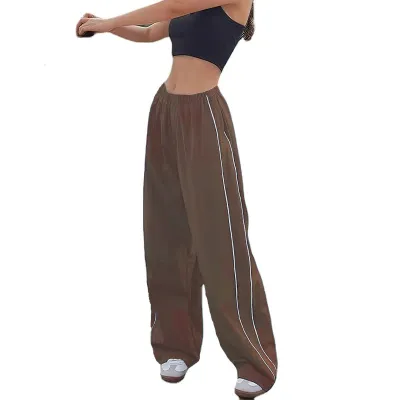Women Fashion Casual Summer Drawstring Pants