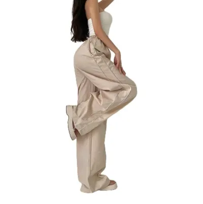 Women Fashion Casual Summer Drawstring Pants