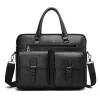 Double Pocket Unlabeled  Black