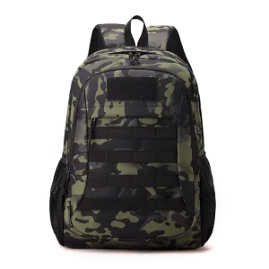 Men'S Fashion Casual Camouflage Large Capacity Outdoor Travel Backpack