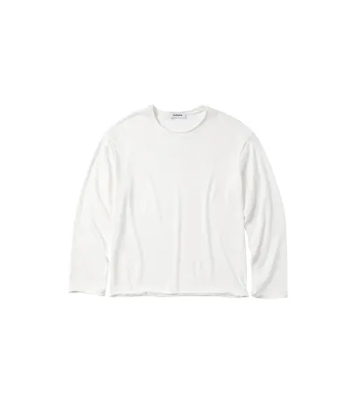 Men Fashion Casual Simple Summer Solid Color Breathable Long Sleeve T-Shirt