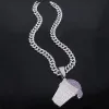 Silver Pendant Round Chain 50Cm (Simple Buckle)