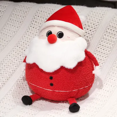Christmas Tree Decoration Santa Claus Elk Rag Doll Plush Pillow