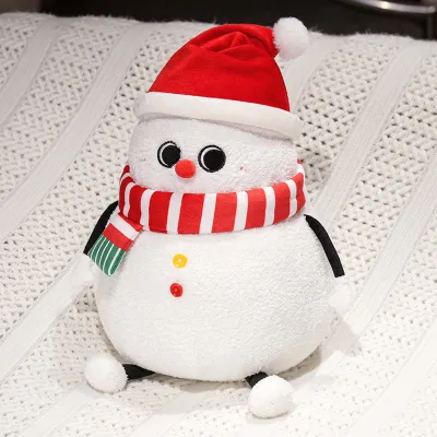 Christmas Tree Decoration Santa Claus Elk Rag Doll Plush Pillow