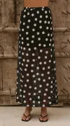 White Dot On Black Background