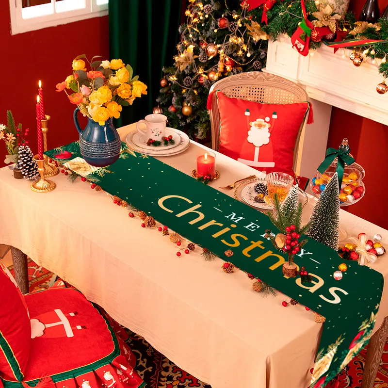 Christmas Fashion Printed Tablecloth Decorative