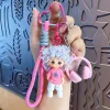 Milk Fu Boy Keychain-Pink