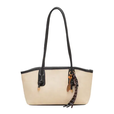 Women'S Casual Solid Color Large Capacity Shoulder Bag