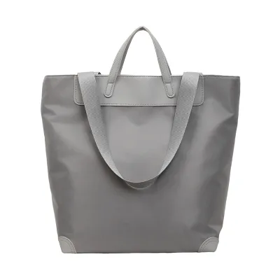 Women Fashion Casual Solid Color Large Capacity Oxford Cloth Shoulder Bag
