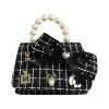 Black Stripe Bow