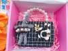 Floral Rabbit Black