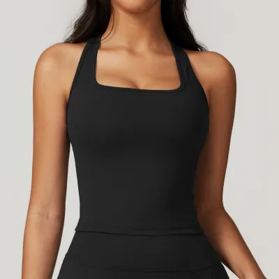 Women Fashion Solid Color Quick-Drying Fitness Sports Yoga Bra