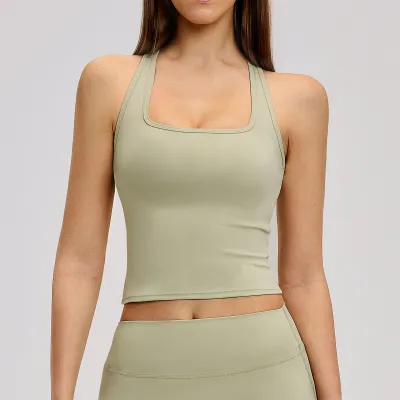 Women Fashion Solid Color Quick-Drying Fitness Sports Yoga Bra