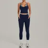Navy Blue Thick Stripes