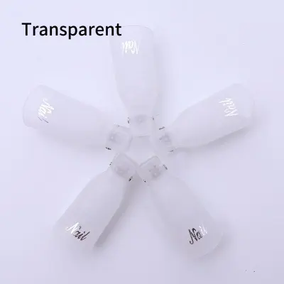 5pcs/set Plastic Manicure Nail Polish Remover Clip