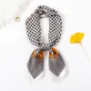 Cashew Houndstooth White