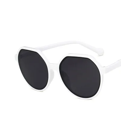 Women Retro Solid Color Small Frame Sunglasses