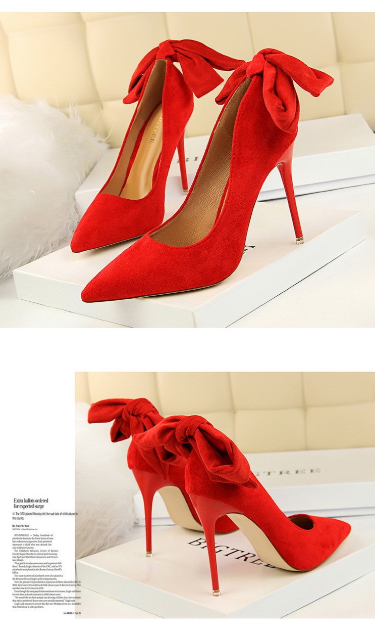 Wholesale Elegant Women Solid Color Suede Upper Ankle Strap