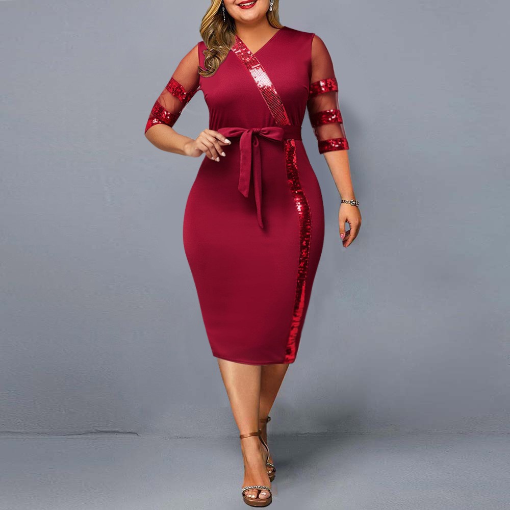 Plus Size Bandage Dresses Wholesale