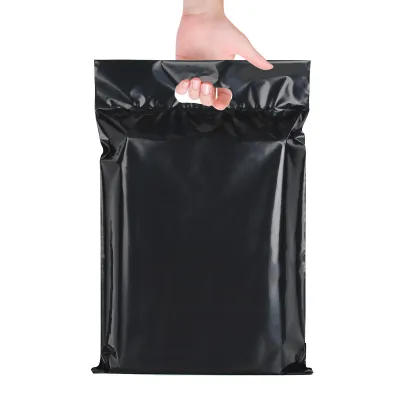 45*55cm 100pcs Thickened Waterproof Clothing Packaging Bag Color Portable Courier Plastic Bag