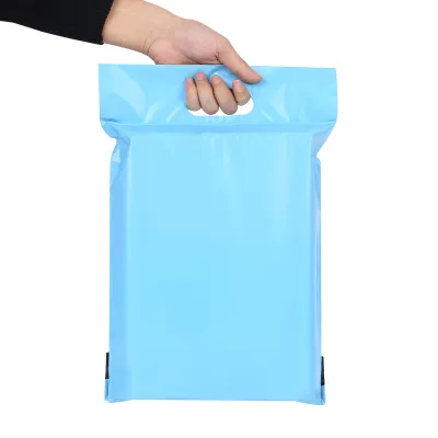 45*55cm 100pcs Thickened Waterproof Clothing Packaging Bag Color Portable Courier Plastic Bag