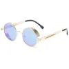 Gold Frame Ice Blue