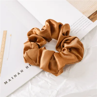 Simple Solid Color Twist Design Hair Tie for Women