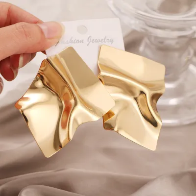 Creative Irregular Geometric Design Alloy Women's Earrings