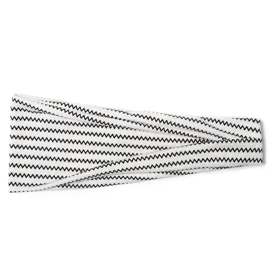 Boho Geometric Print Elastic Wide Sport Headband for Women