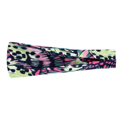 Boho Geometric Print Elastic Wide Sport Headband for Women